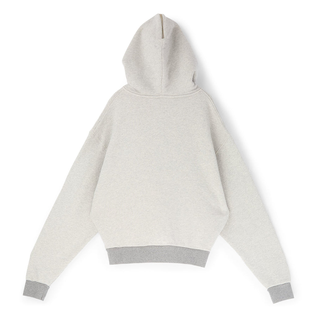 Brain Dead Zip Hoodie (Heather Grey) - Image 2