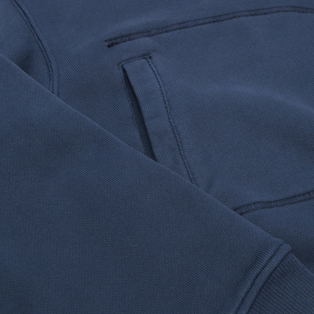 Brain Dead Half Zip Collared Sweatshirt (Midnight) - Image 4