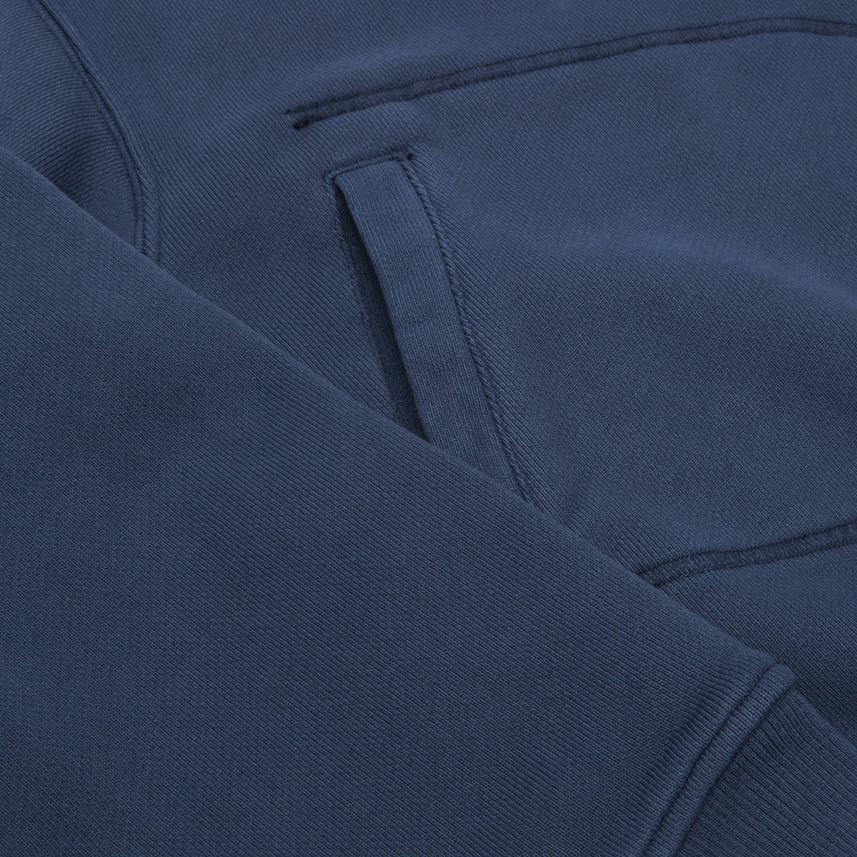 Brain Dead Half Zip Collared Sweatshirt (Midnight) - Image 4