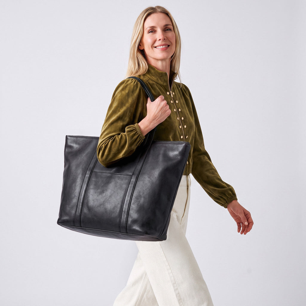 Suburban Leather Tote Bag Lg - Image 6