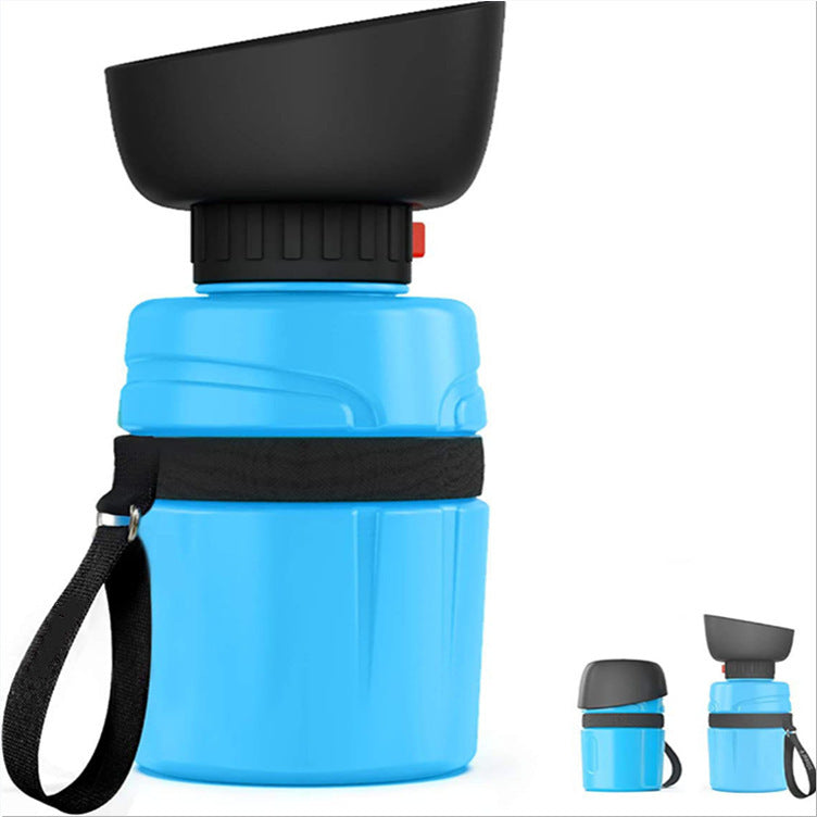 Portable Dog Travel Water Bottle - Blue