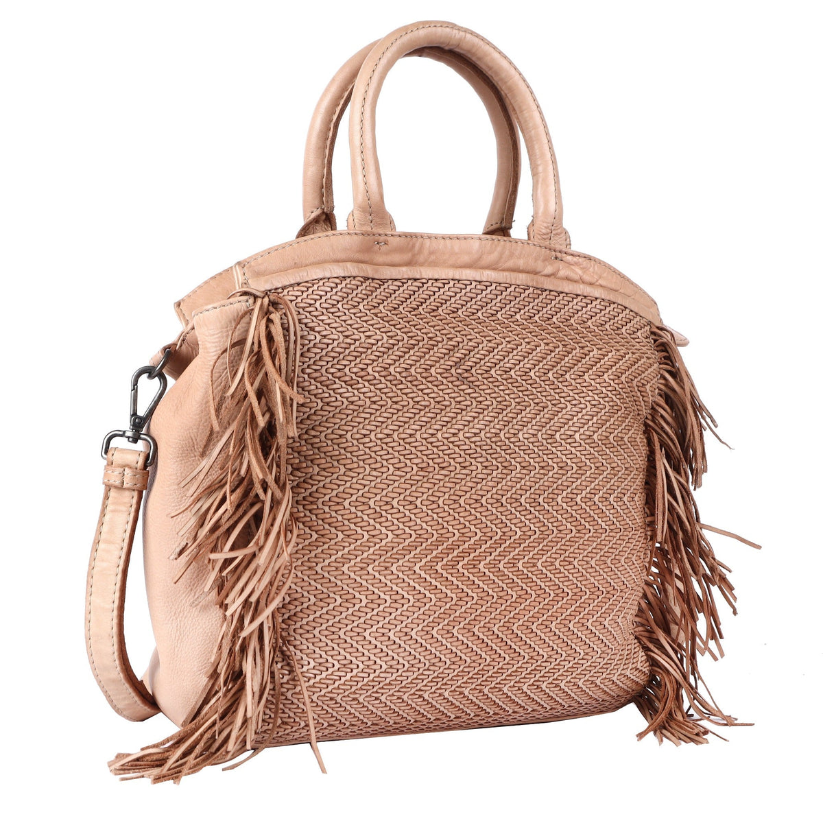 Grit Leather Crossbody Bag - Image 9