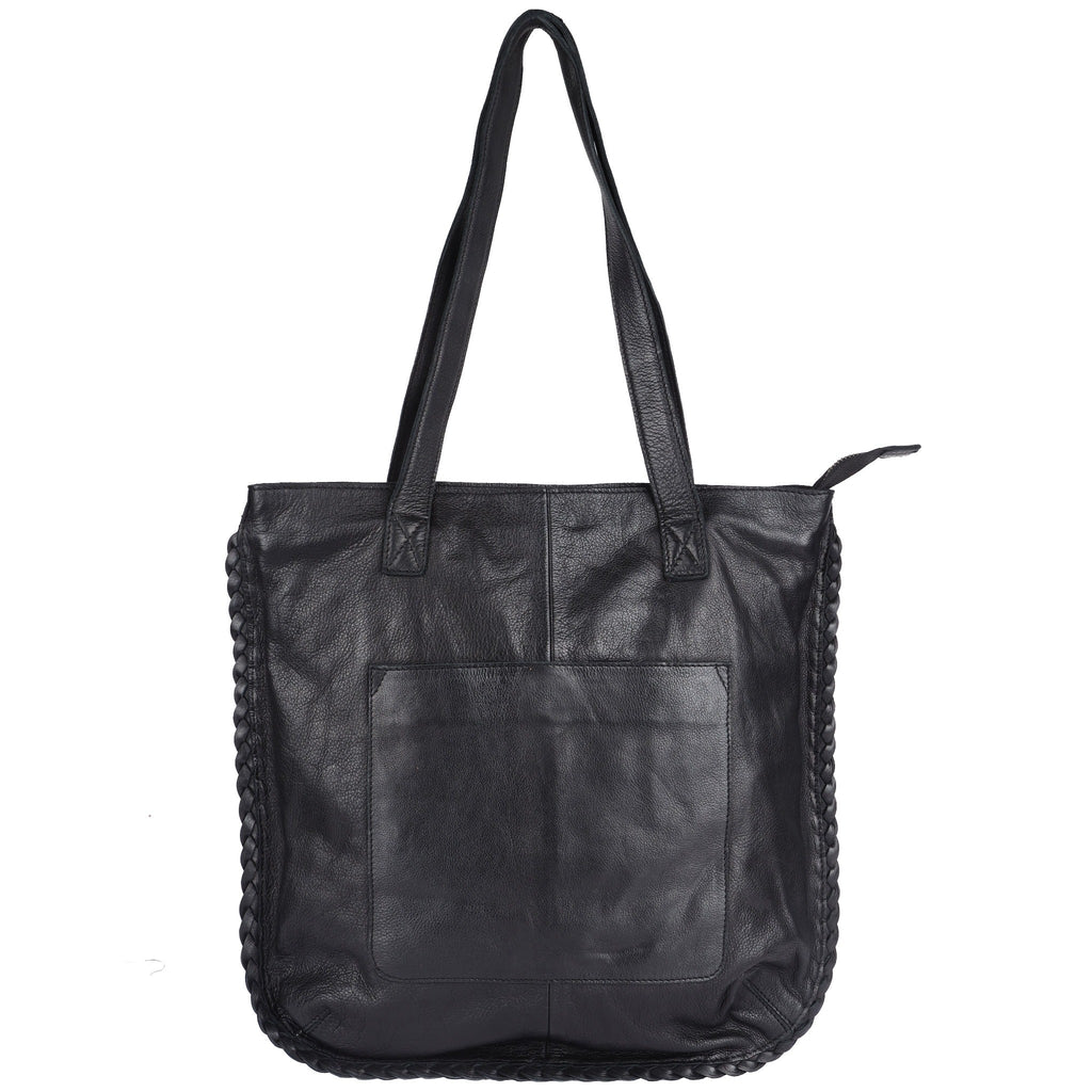 Lizzie Leather Tote Bag