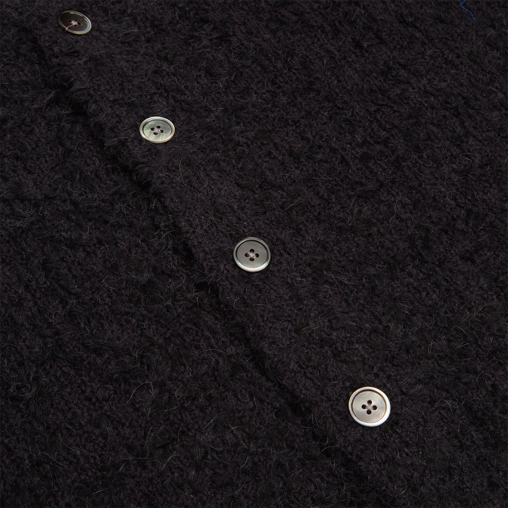 Stussy Textured Cardigan (Black) - Image 4