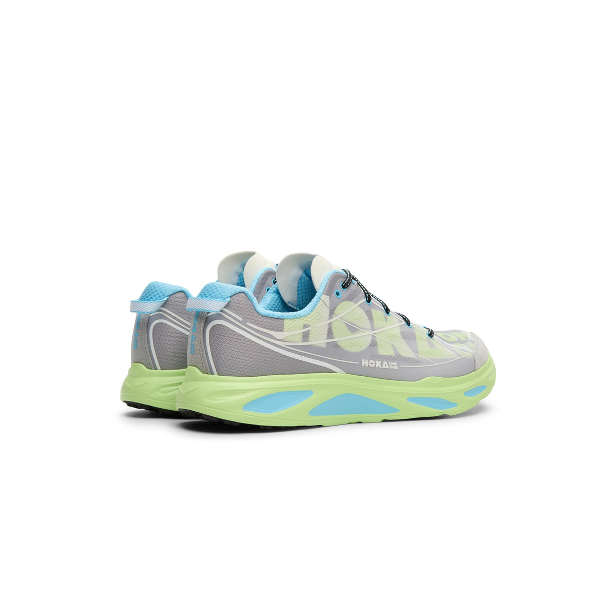 HOKA U Huaka Pro (Stellar Grey / Neon Yuzu) - Image 4