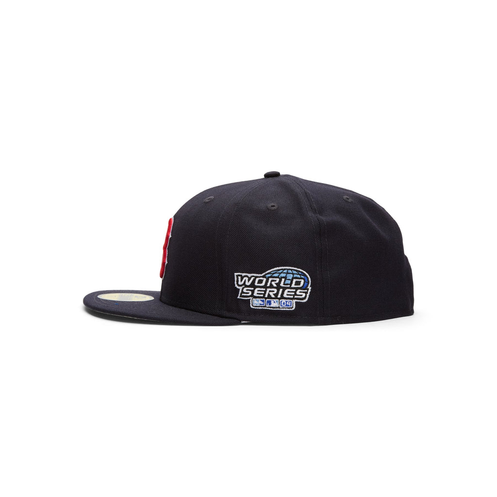 New Era MLB18 5950 Wool WS Boston Red Sox (Navy / Red) - Image 2