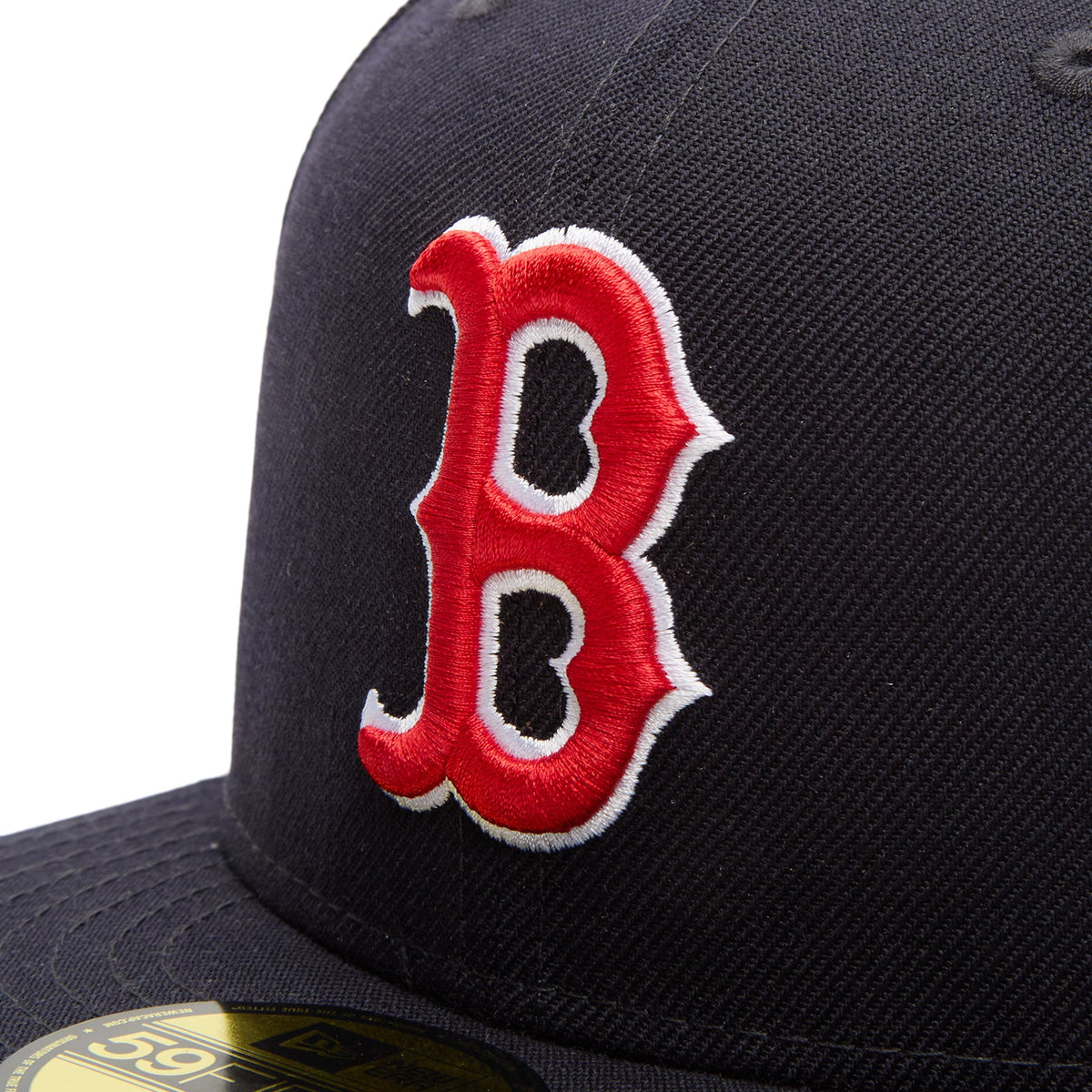 New Era MLB18 5950 Wool WS Boston Red Sox (Navy / Red) - Image 6