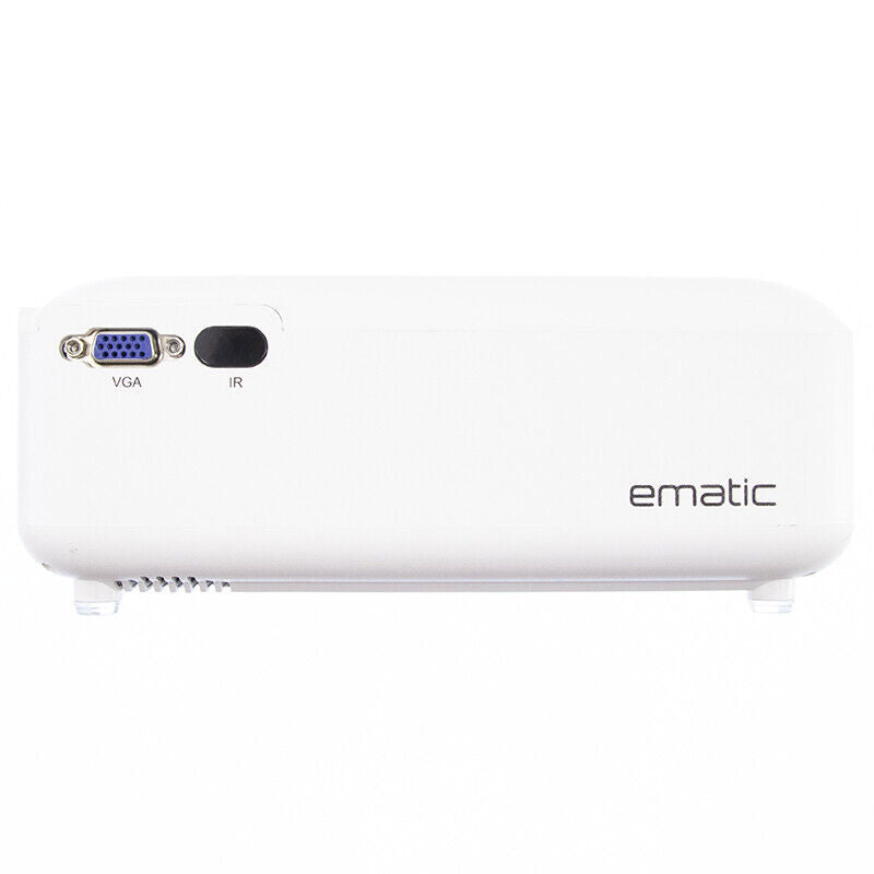 Ematic HD-Pro 720p LCD Projector - White -EPJ720P - Image 5