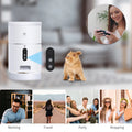 Smart Pet Feeder Bowl with Wide-Angle HD Camera