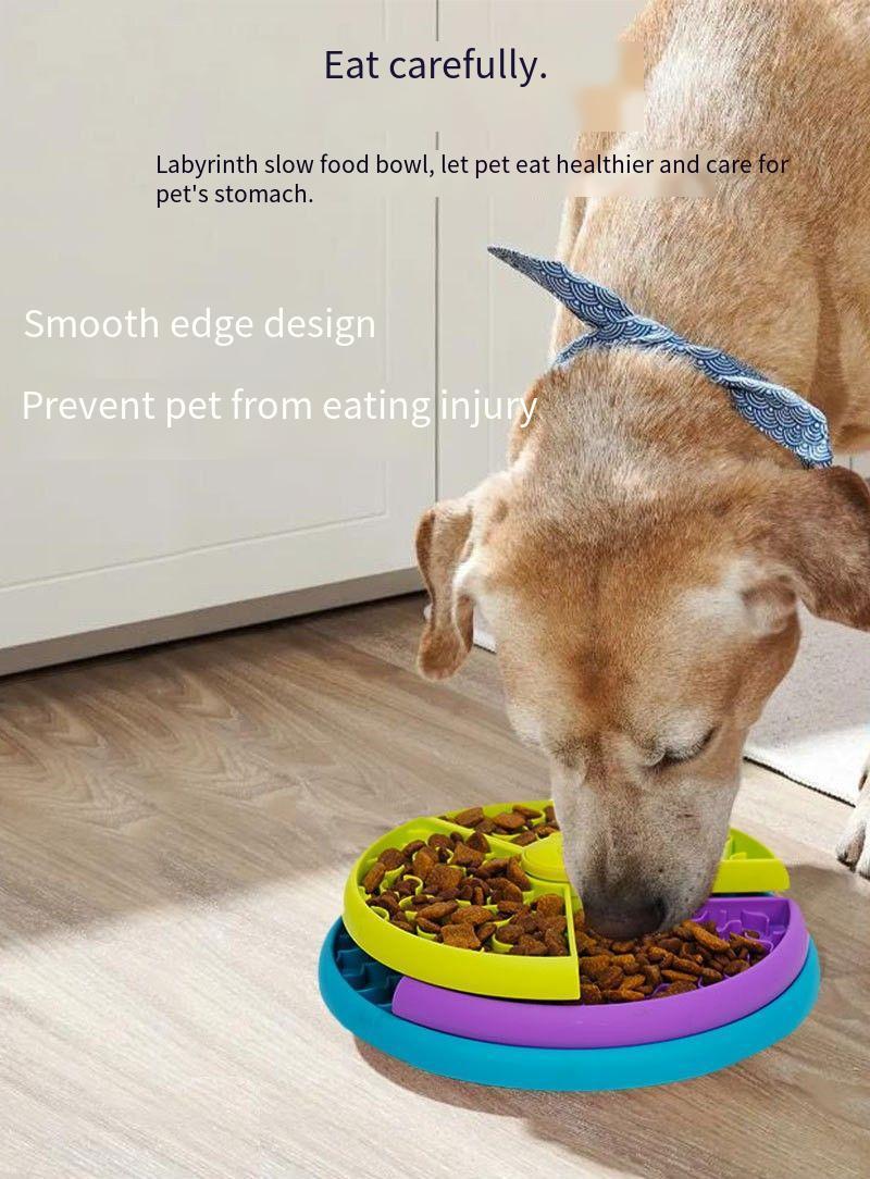 Slow Food Bowl with Puzzle Feeder - Image 8