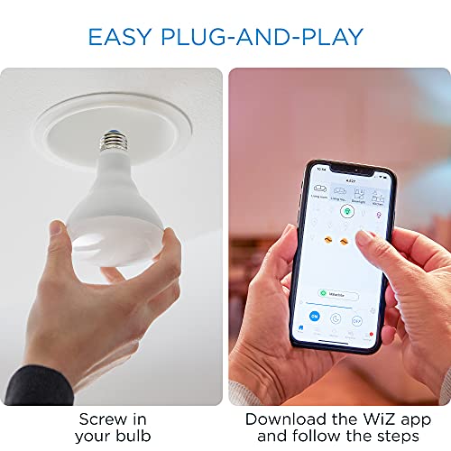 WiZ BR30 Color and Turnable White Bulb 556142 - Image 3