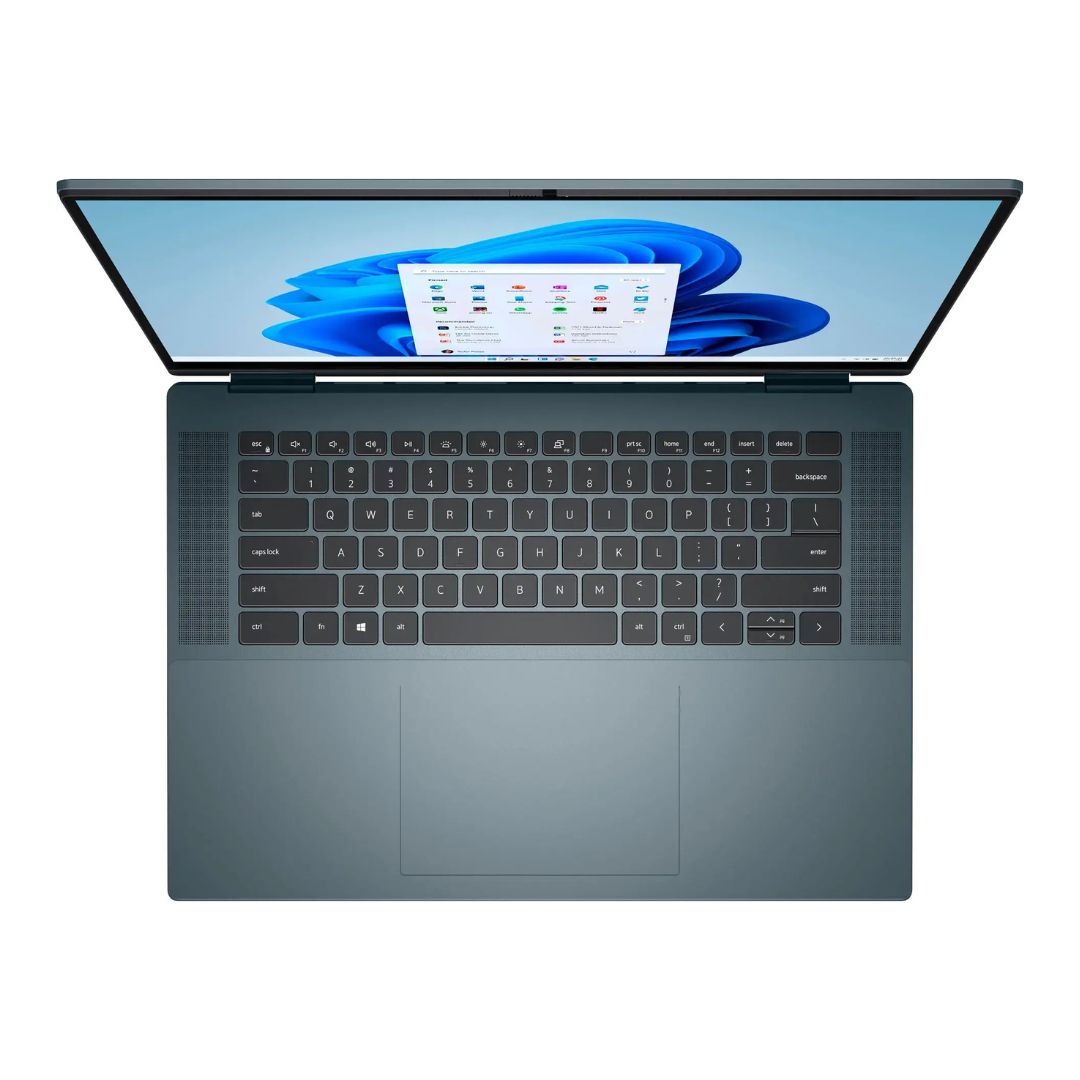 Dell Inspiron 16 7620 2-in-1 - UHD+ Touch OLED - i7-1260P - 16GB RAM - 512GB SSD - Deep Green - Image 2