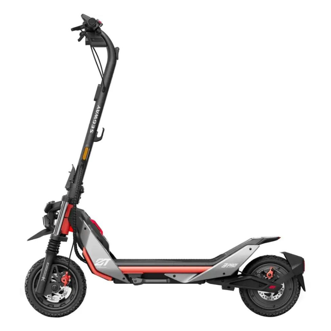 Segway - ZT3 Pro Kick Scooter w/43.5 Max Operating Range & 24.9mph Max Speed - Black - 051801U