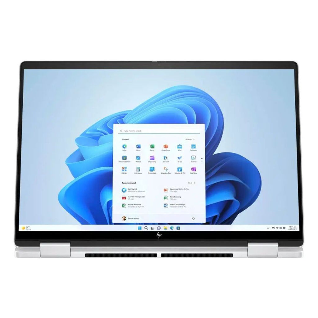 HP Envy x360 - 14" FHD+ Touch - Ryzen 5 8640HS - 16GB RAM - 512GB SSD - Silver - 14-fa0013dx - Image 4