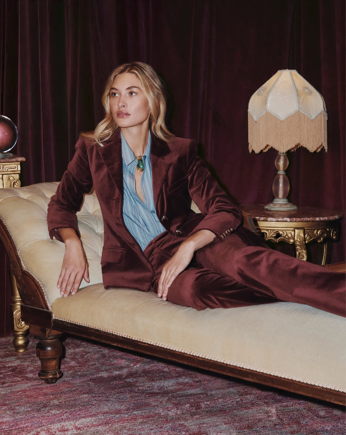 Raelynn Velvet Jacket - Image 7