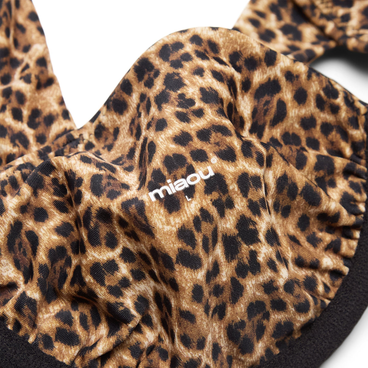 Miaou Cora Bikini Top (Leopard) - Image 3