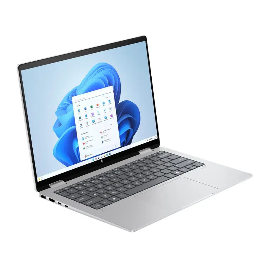HP Envy x360 - 14" FHD+ Touch - Ryzen 5 8640HS - 16GB RAM - 512GB SSD - Silver - 14-fa0013dx - Image 3