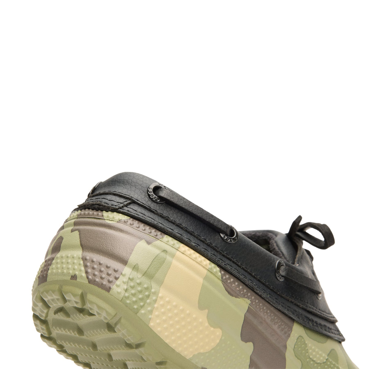Crocs Classic Duck Camo Boat Shoe (Black/Cargo) - Image 9