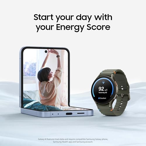 Samsung - Galaxy Watch7 Aluminum Smartwatch 40mm LTE - Green - Image 4