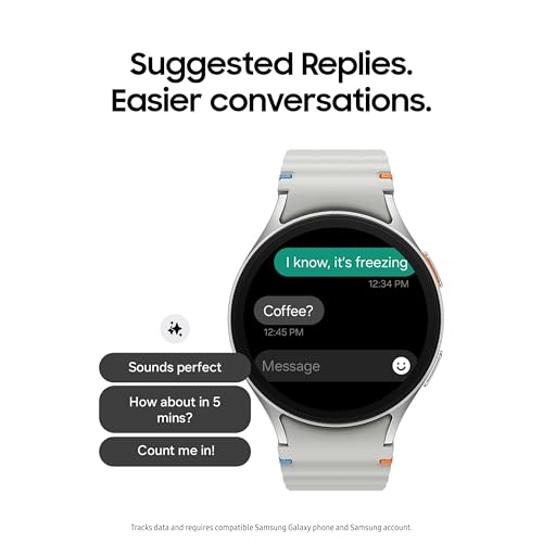 Samsung - Galaxy Watch7 Aluminum Smartwatch 40mm LTE - Green - Image 5