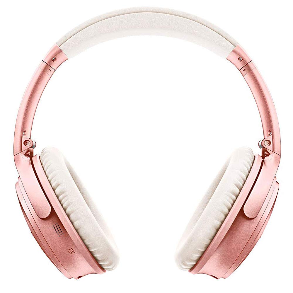 Bose - QuietComfort 35 II Wireless Noise Cancelling Headphones - Rose Gold - Image 3