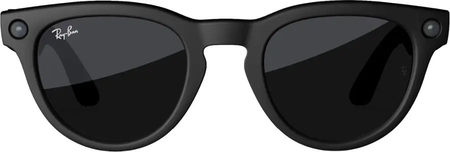 Ray Ban Meta-Headliner glasses w/Meta AI, Audio, Photo, Video-Charcoal Lenses-Matte Black - Image 2