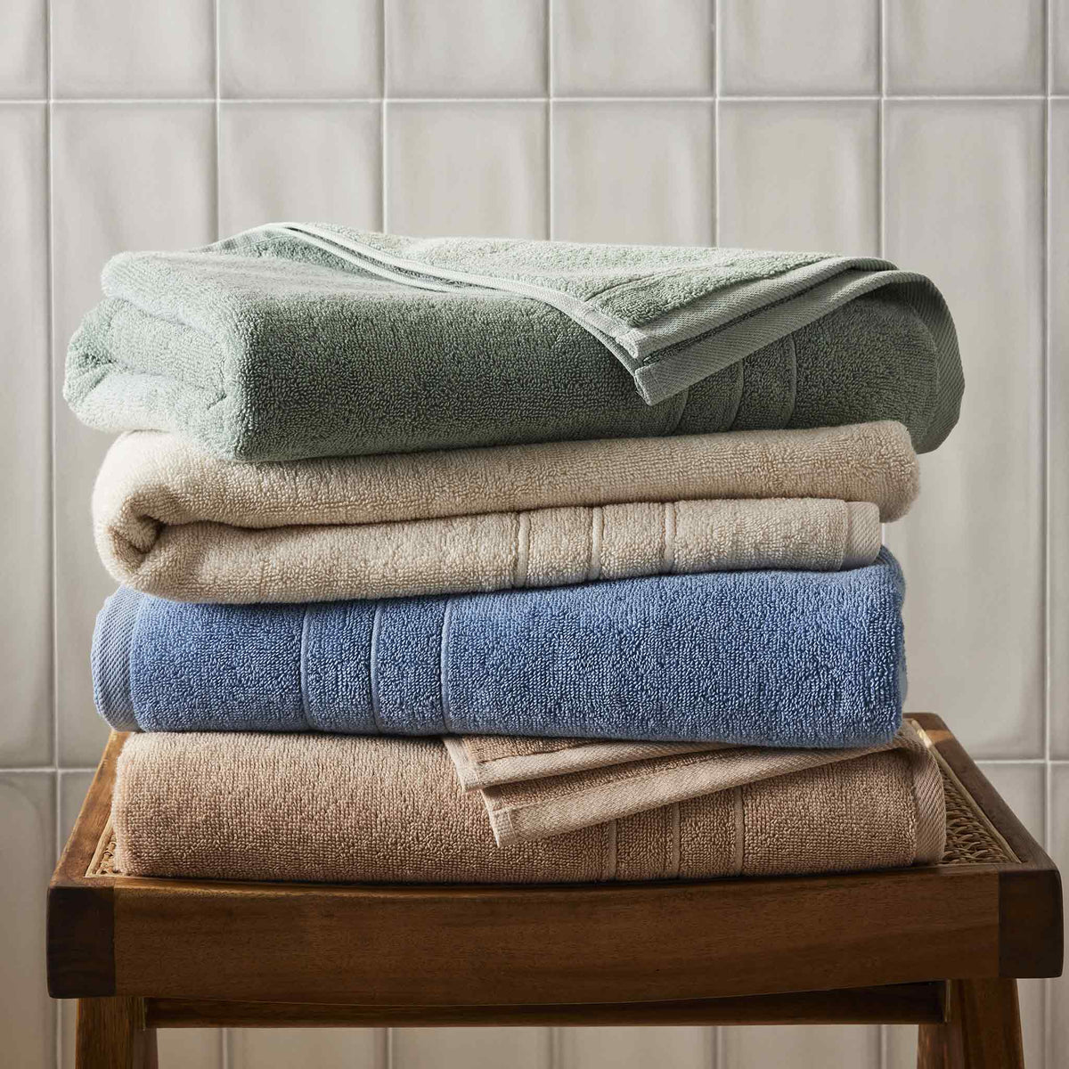 Gift Classic Turkish Cotton Bath Sheets Set of 2 - Image 25