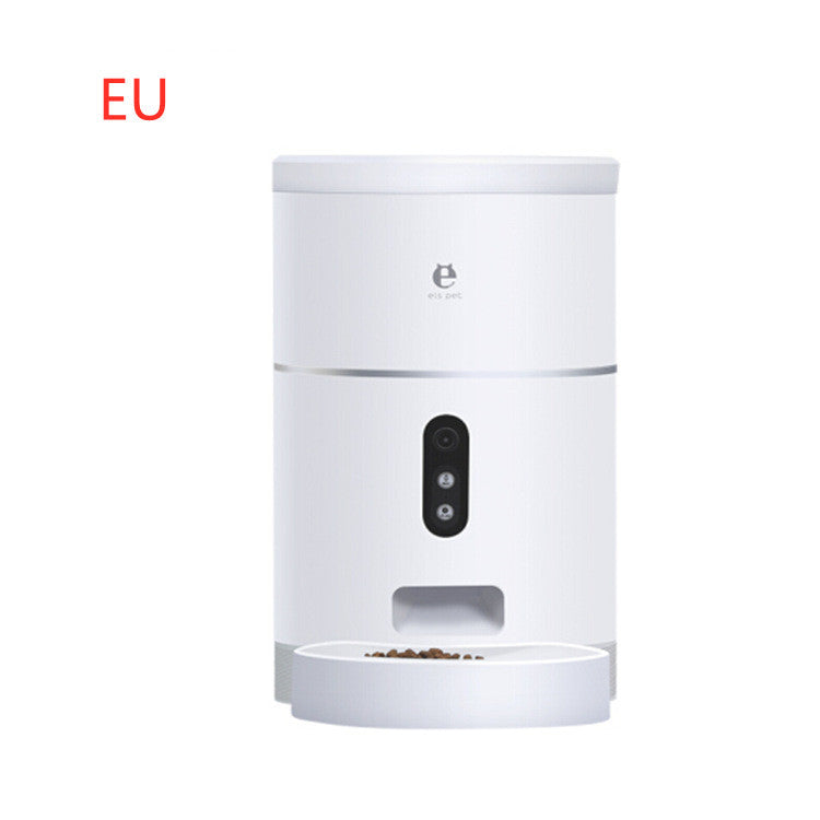 Smart Pet Feeder Bowl with Wide-Angle HD Camera - Video version / EU