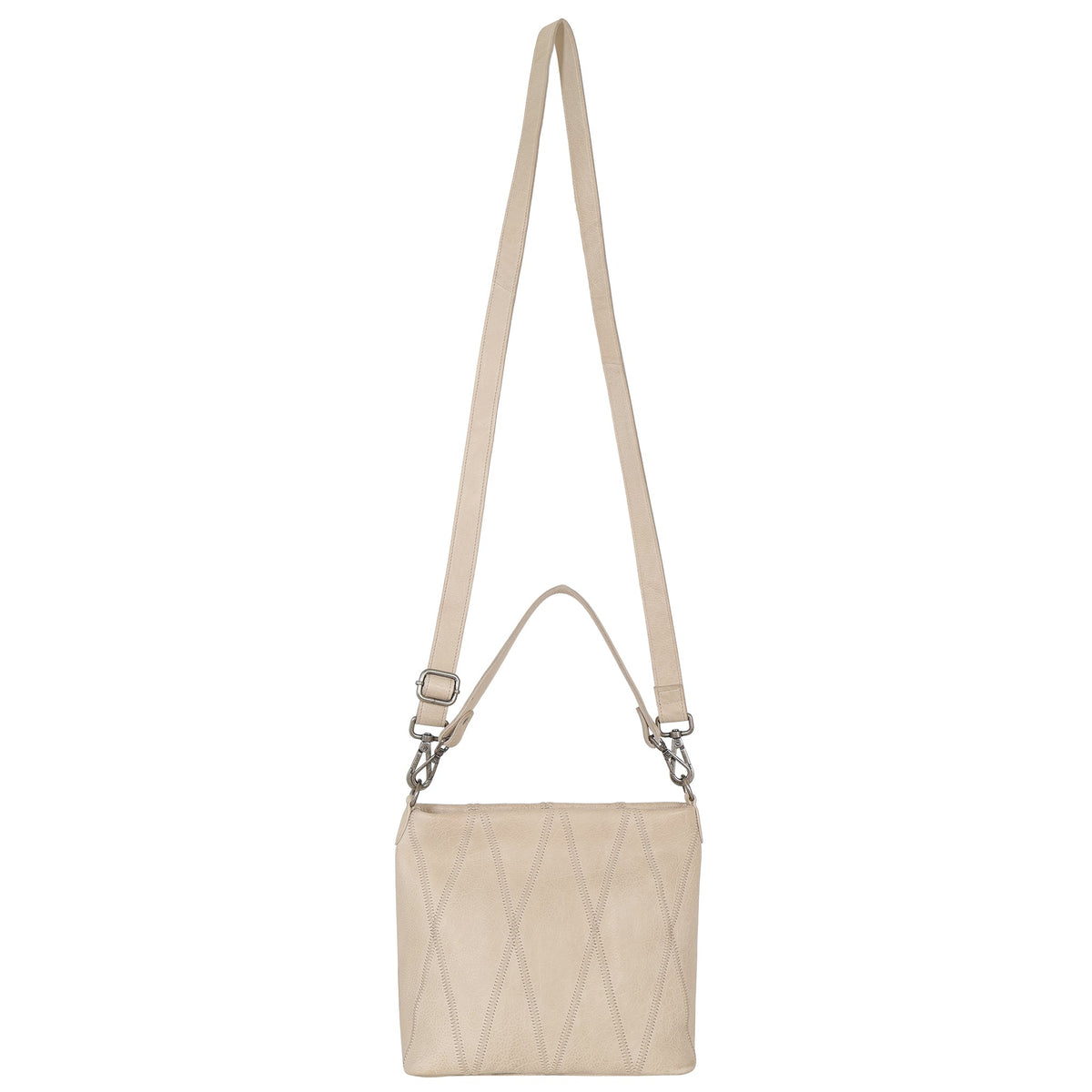 Ivy Diamond Leather Crossbody Bag - Image 22