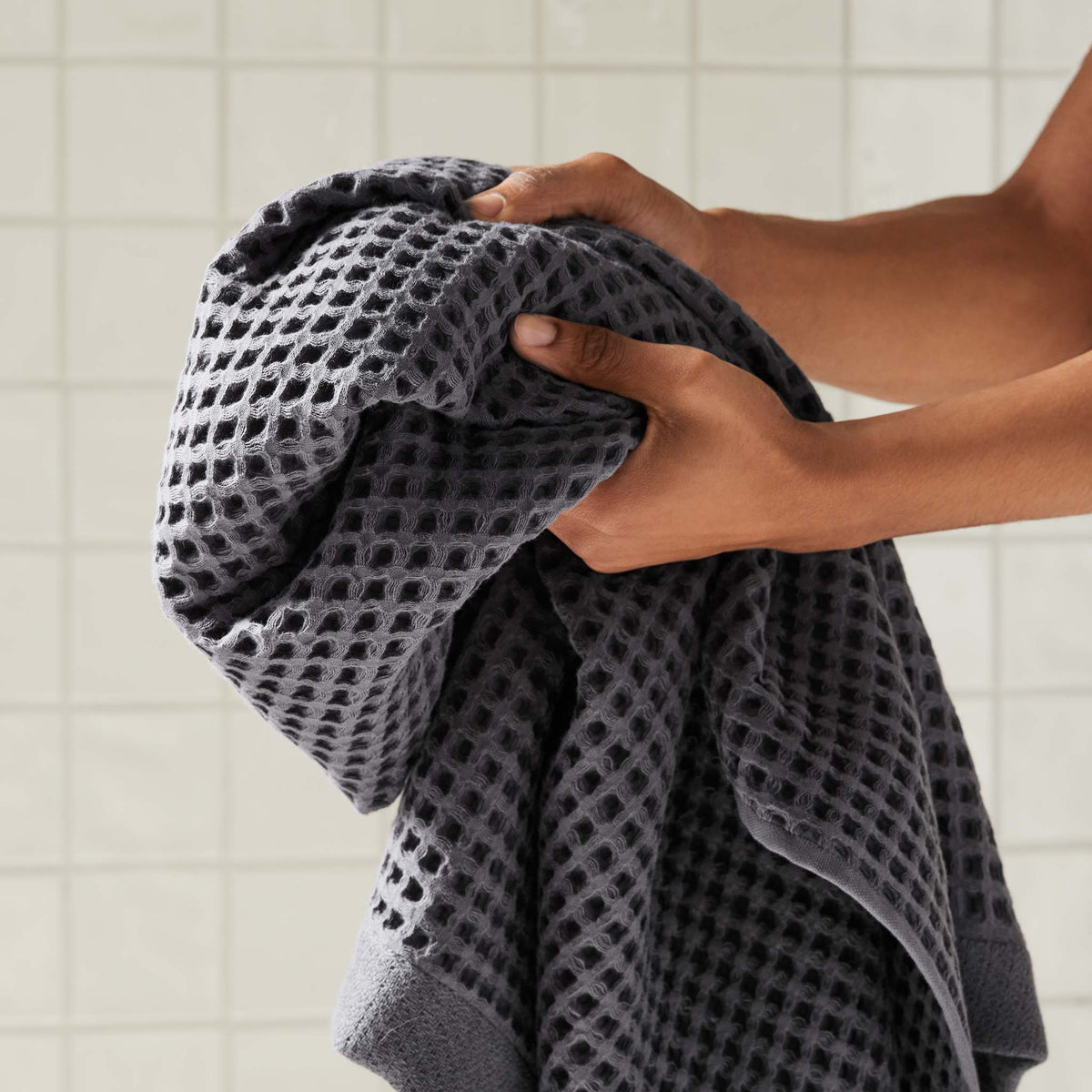 Dreamweave Waffle Bath Towels Set of 2 - Last Call - Image 11