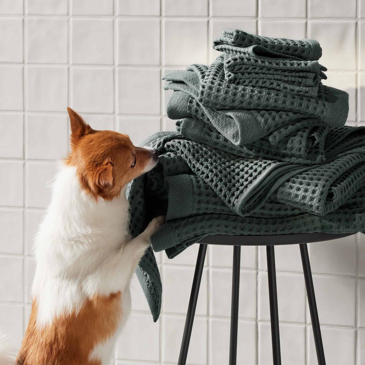 Dreamweave Waffle Bath Sheet Bundle - Image 17