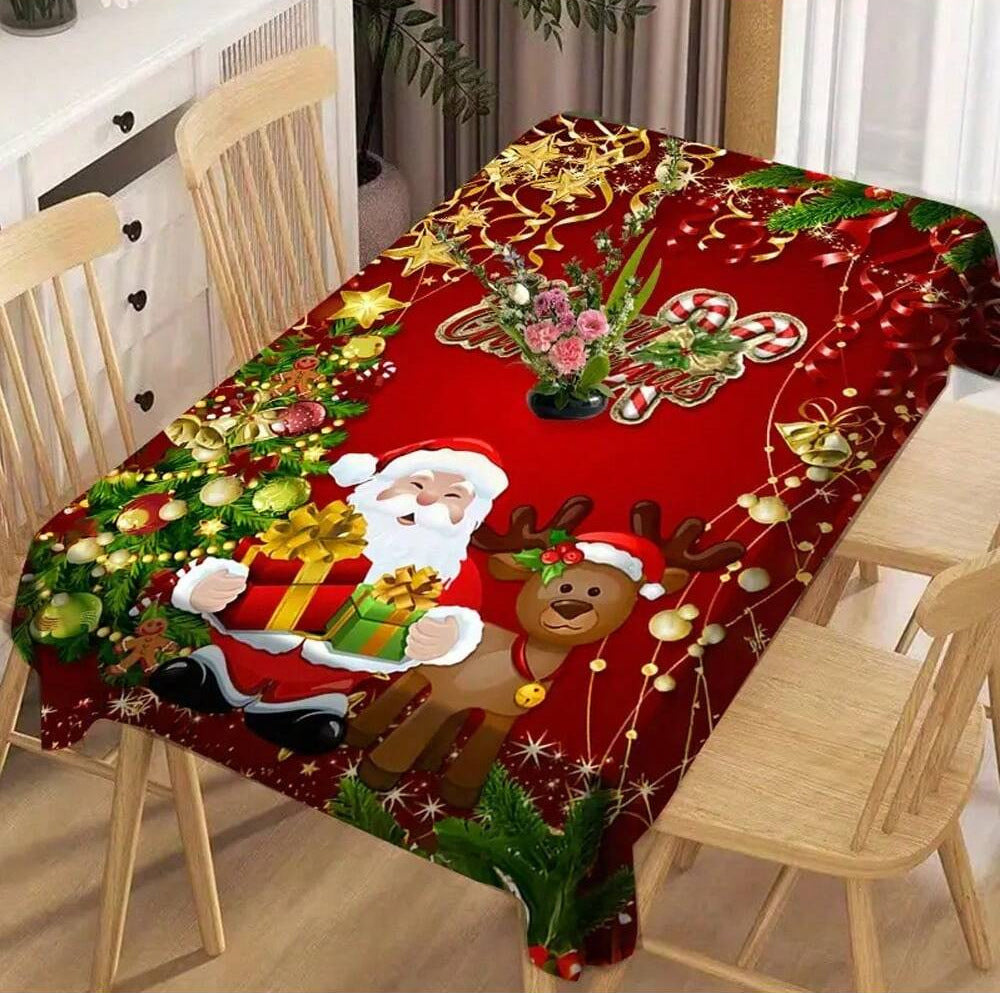 Waterproof Polyester Table Cloth - Tablecloth 1
