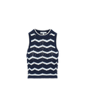 Jerrel Cropped Knit Tank Top - Image 5