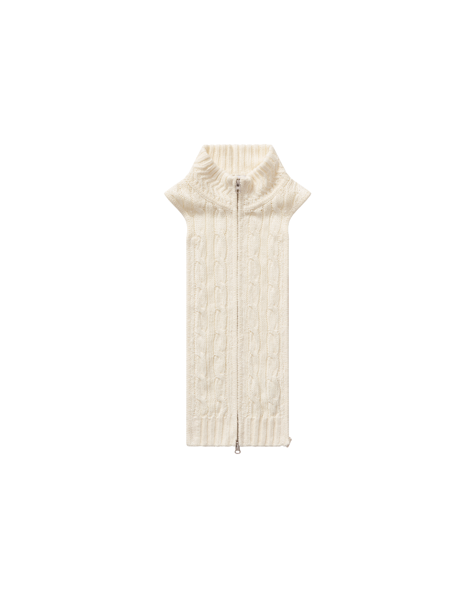 Radia Silk-Linen Dickey - Image 5