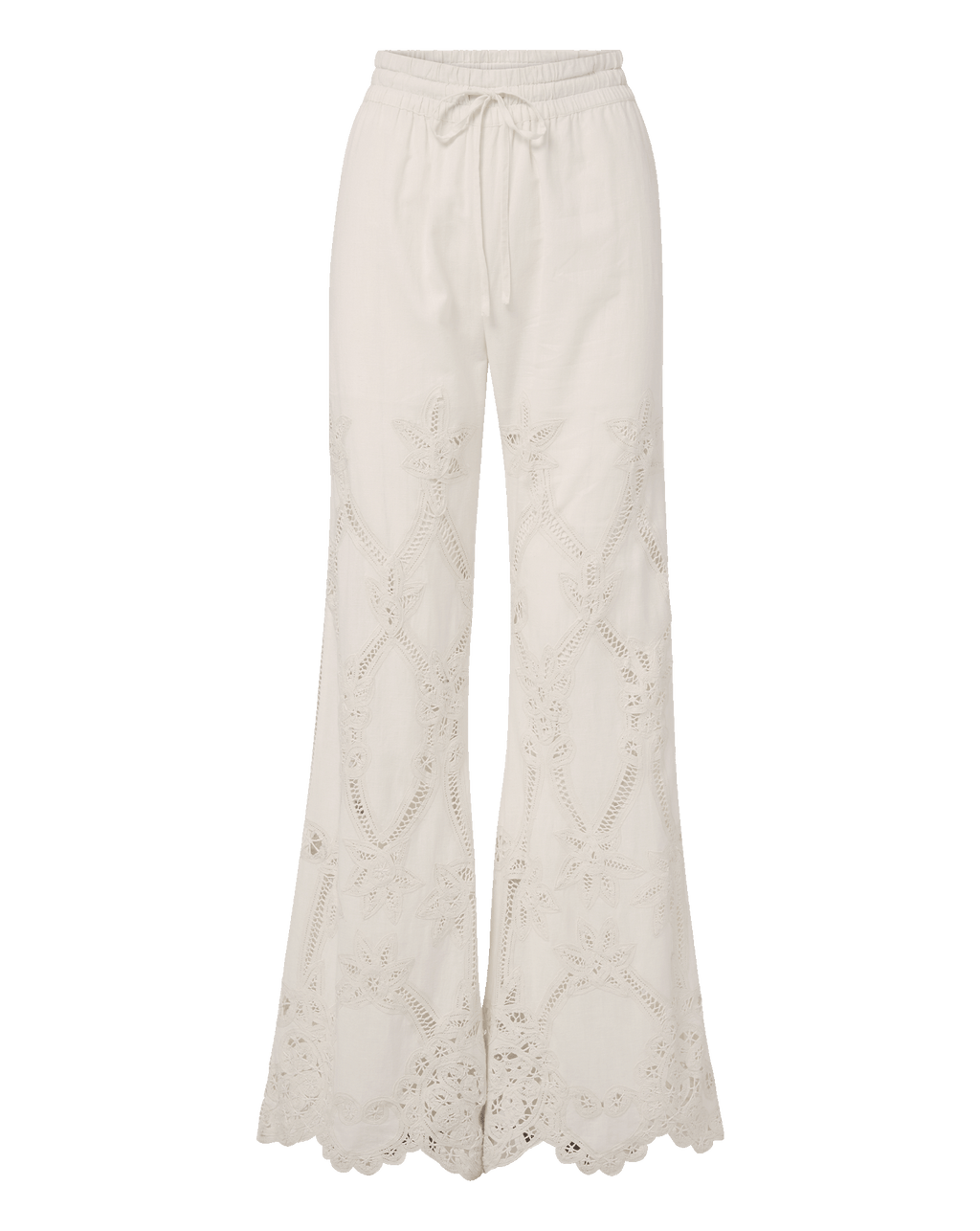 Daisy Wide-Leg Eyelet Pant - Image 5