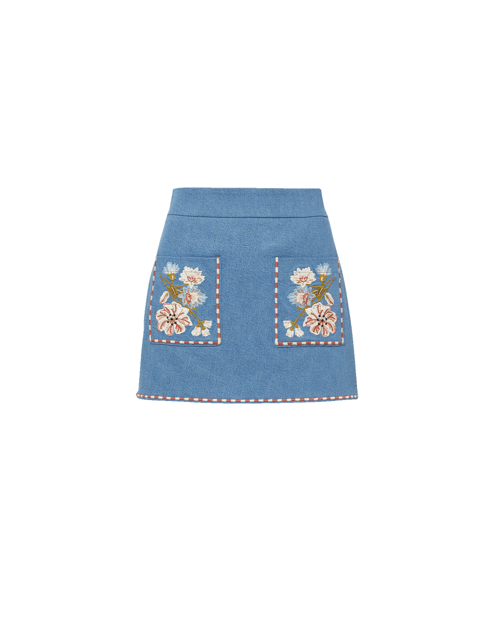 Pallas Embroidered Mini Skirt - Image 9