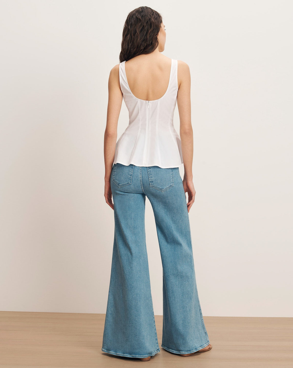 Charlie Peplum Tank Top - Image 4