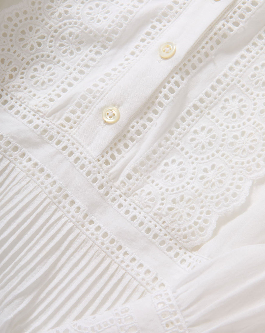 Marguerite Eyelet Mini Dress - Image 4