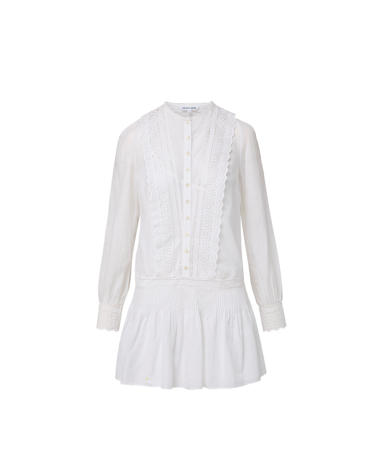 Marguerite Eyelet Mini Dress - Image 7