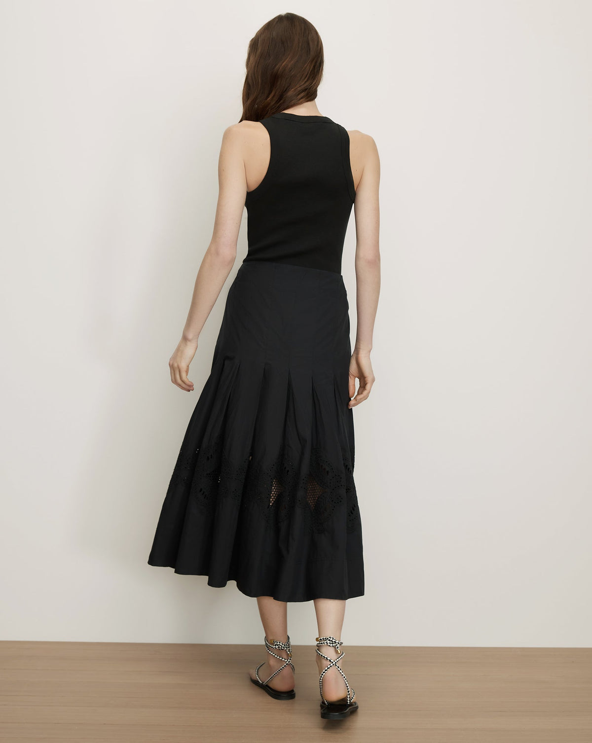 Fynnley Embroidered Midi Skirt - Image 5