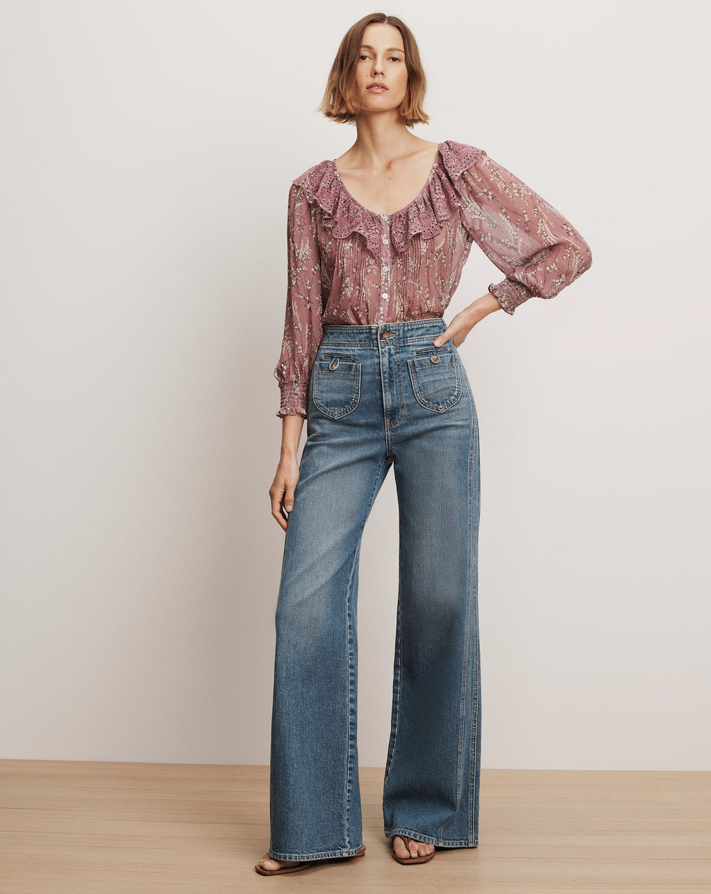 Hewitts Floral Blouse - Image 2