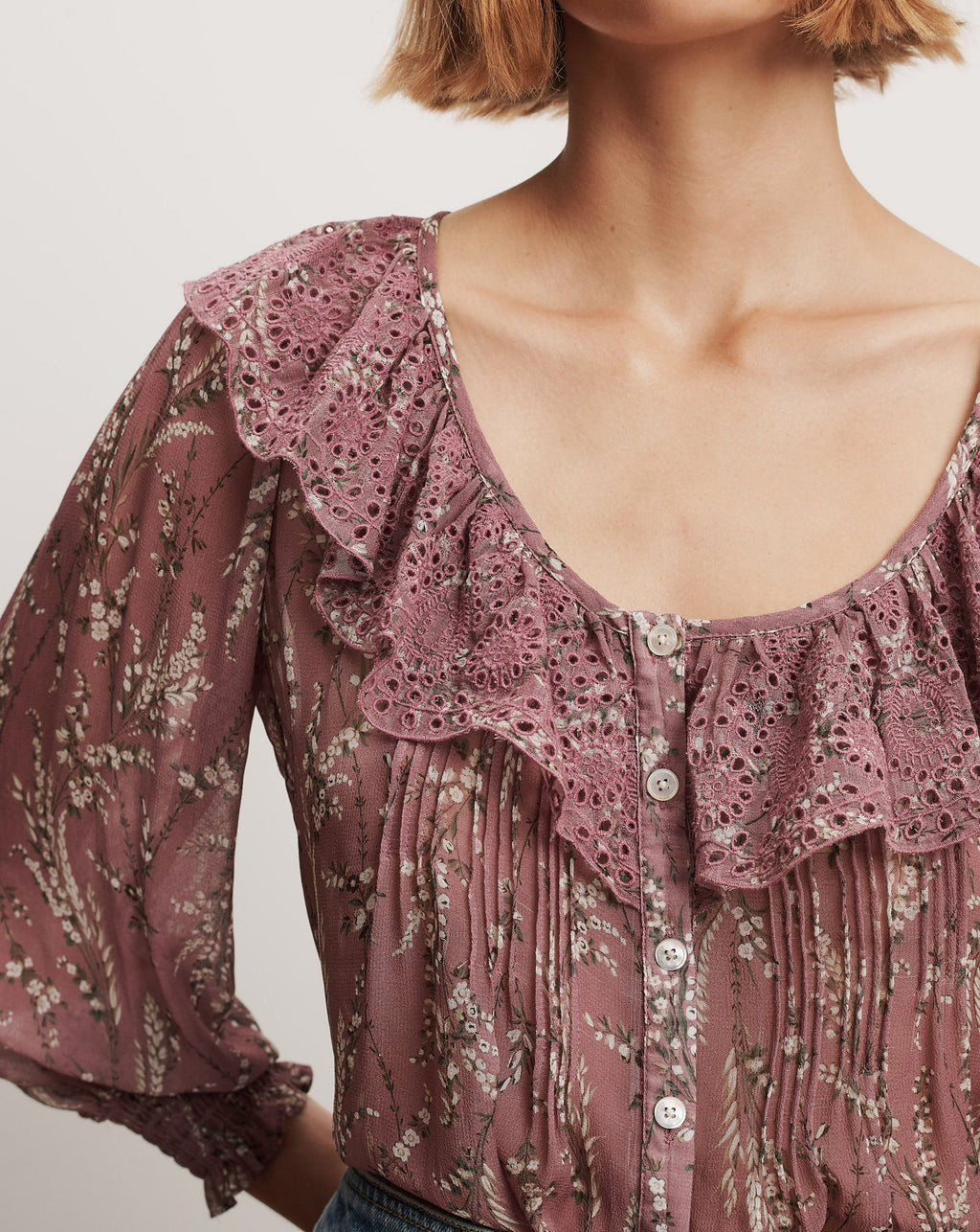 Hewitts Floral Blouse - Image 5