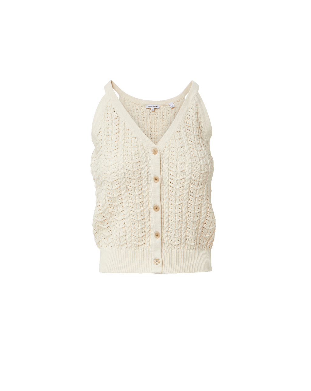 Leonora Pointelle Tank Top - Image 5