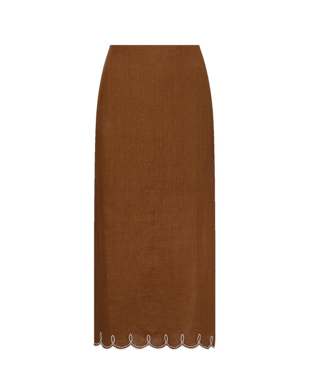 Malou Linen Midi Skirt - Image 7