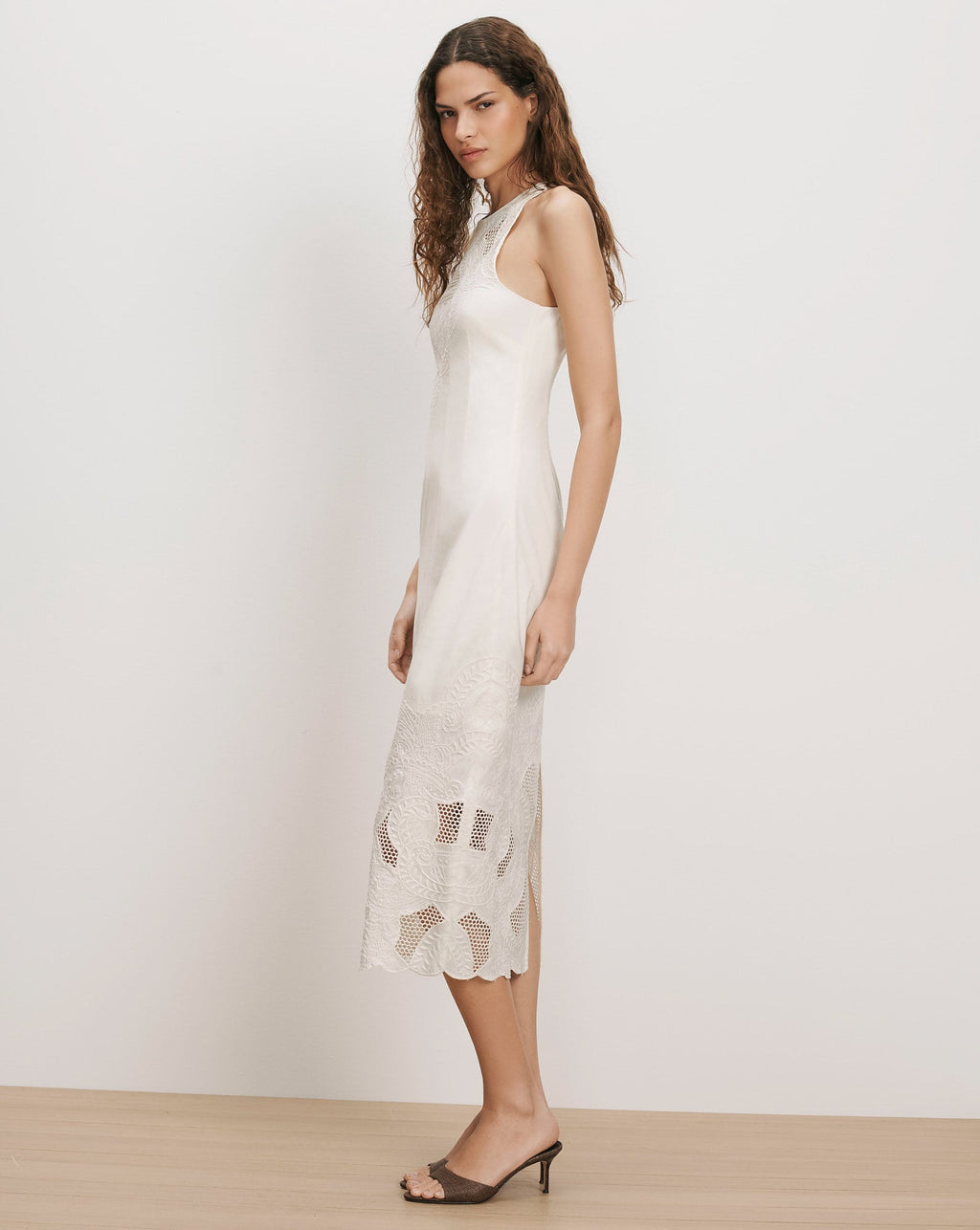 Upten Eyelet Midi Dress - Image 2