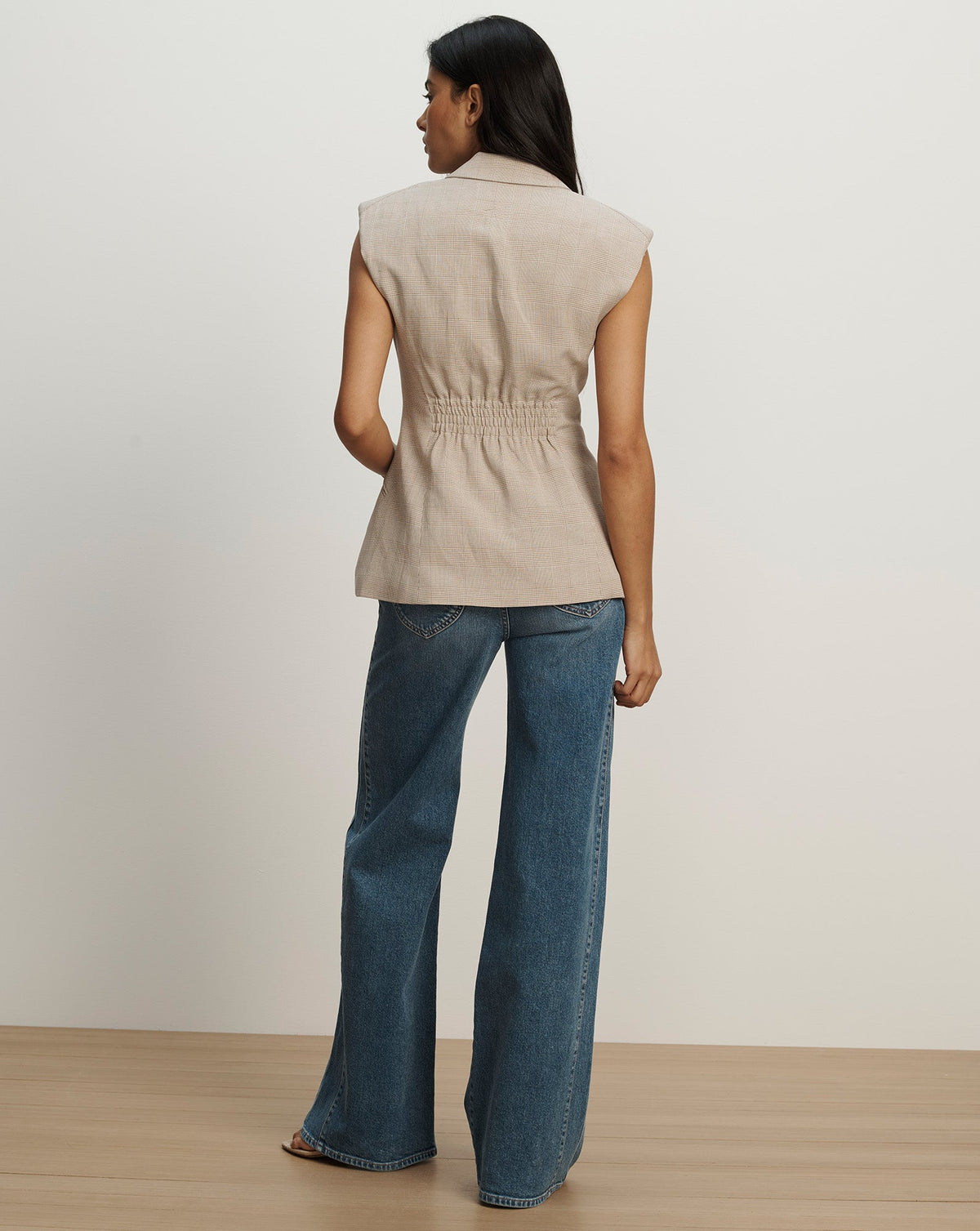 Sorenne Plaid Vest - Image 4