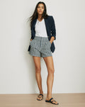 Haina Gingham Short