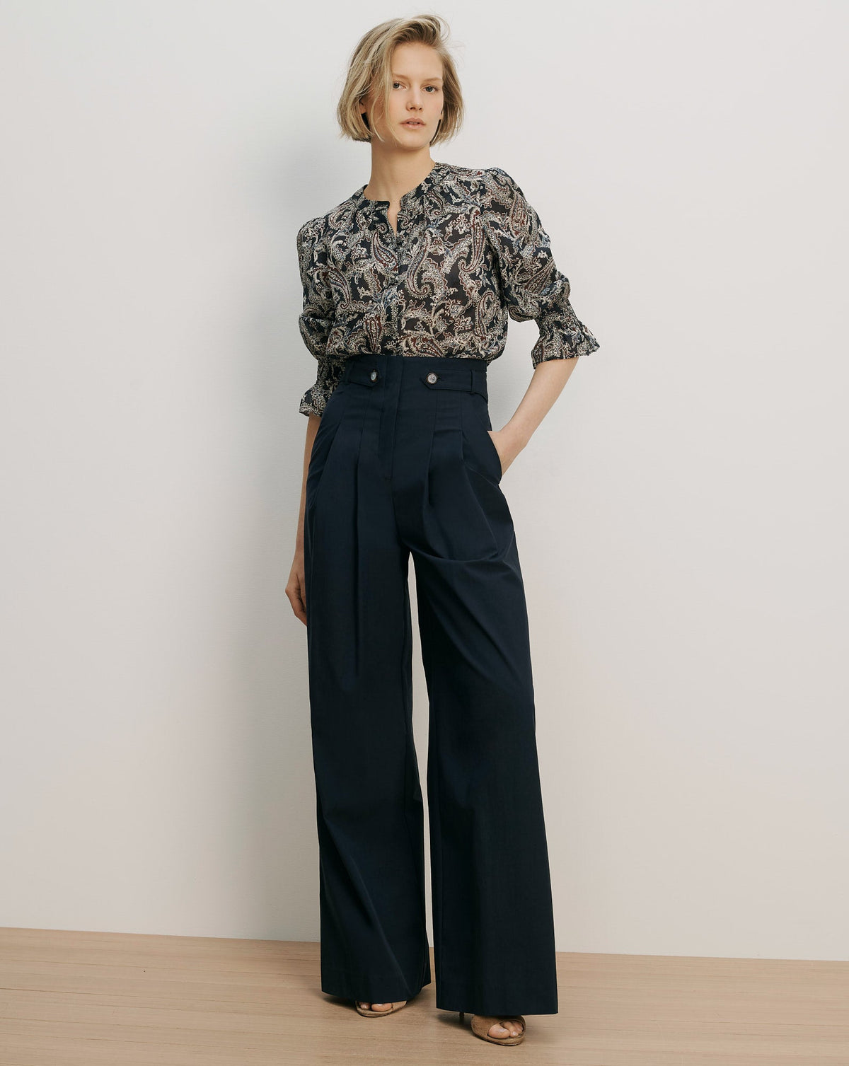 Ashlynn Paisley Blouse - Image 2