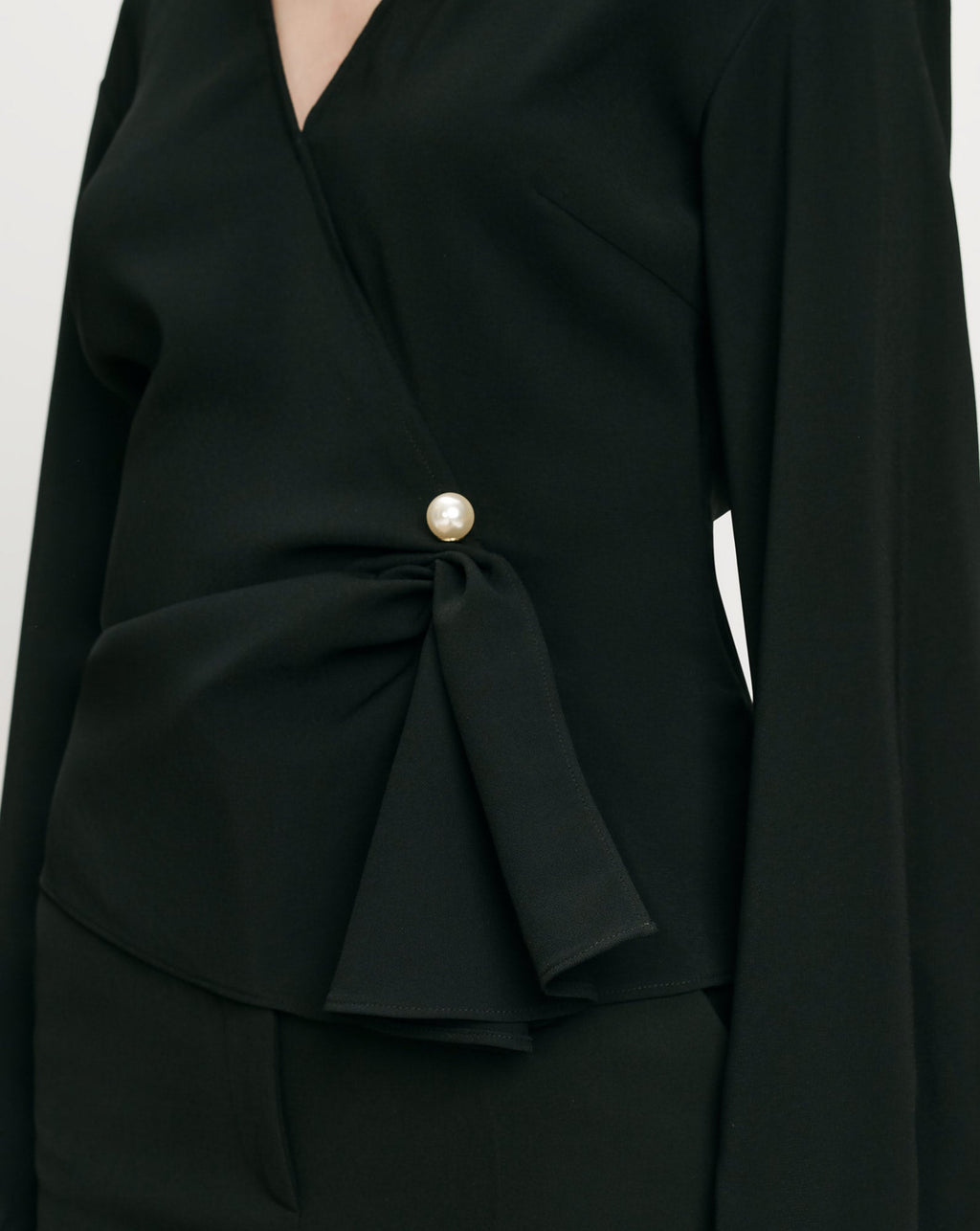 Drew Brooch Blouse - Image 5