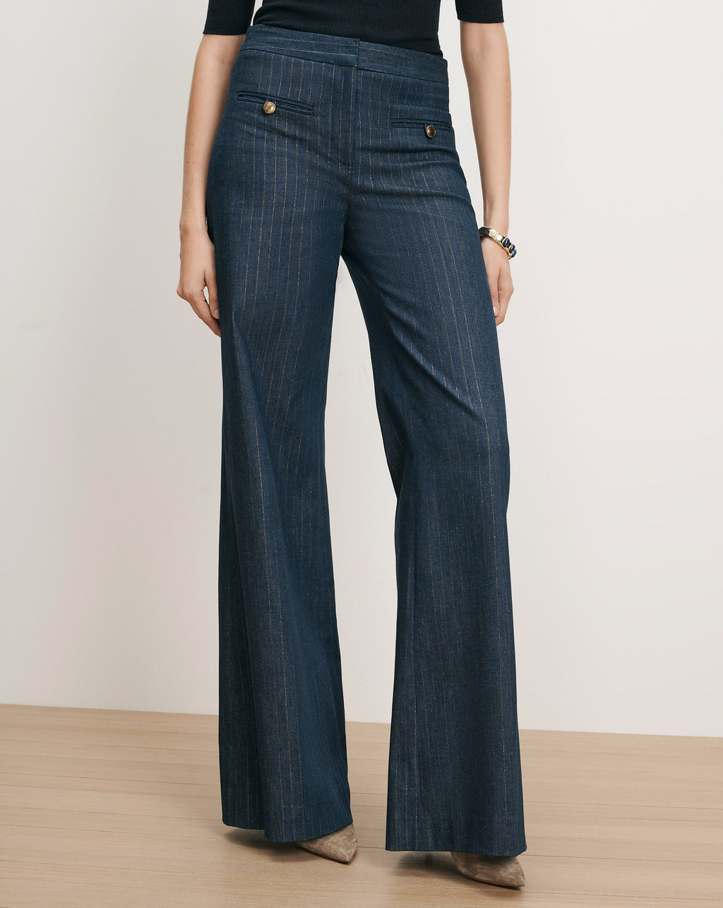 Ledger Wide-Leg Denim Pant - Image 3